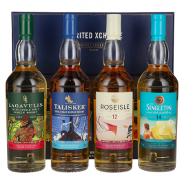 SPIRITED XCHANGE Single Malt Whisky Collection Pack Special Releases 2023 56,9% Vol. 4x0,2l dovanų dėžutėje