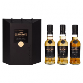 The Glenlivet SPECTRA Single Malt Scotch Whisky 40% Vol. 3x0,2l dovanų dėžutėje