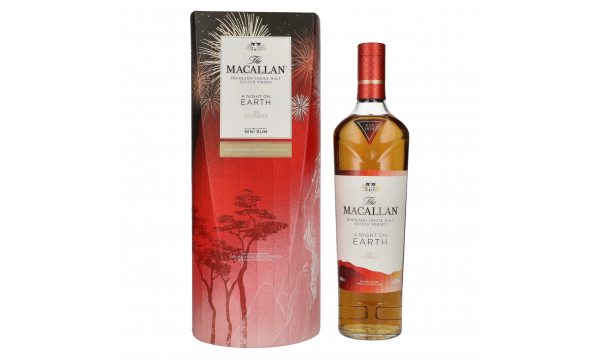 The Macallan A NIGHT ON EARTH THE JOURNEY 2023 43% Vol. 0,7l dovanų dėžutėje