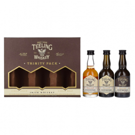 Teeling Whiskey TRINITY PACK Irish Whiskey 46% Vol. 3x0,05l