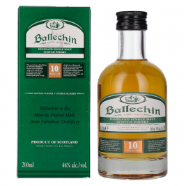 Edradour Ballechin 10 Years Old Highland Single Malt 46% Vol. 0,2l dovanų dėžutėje