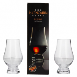 Taurių komplektas GLENCAIRN Whisky glass Twin Pack 2x19 cl be kalibracijos dovanų dėžutėje