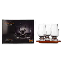 Taurės GLENCAIRN Whisky Tasting Set 3x19 cl dovanų dėžutėje