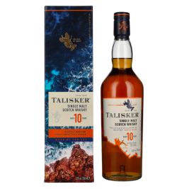 Talisker 10 Years Old Single Malt Whisky 45,8% Vol. 0,7l dovanų dėžutėje