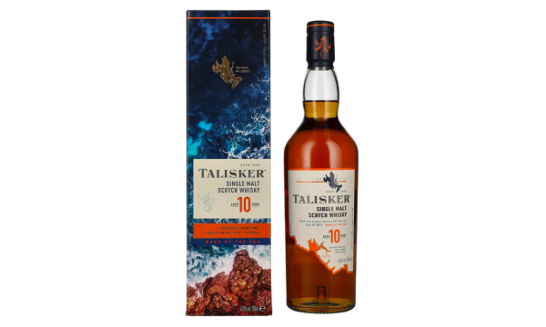 Talisker 10 Years Old Single Malt Whisky 45,8% Vol. 0,7l dovanų dėžutėje