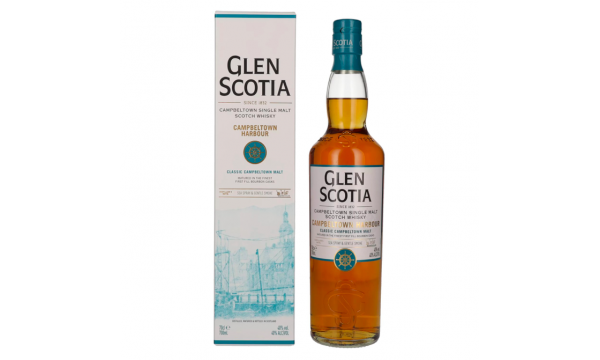 Glen Scotia Campbelttown HARBOUR Single Malt 40% Vol. 0,7l dovanų dėžutėje