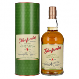 Glenfarclas 8 Years Old Highland Single Malt Scotch Whisky 40% Vol. 0,7l dovanų dėžutėje