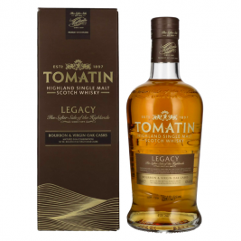 Tomatin Legacy Highland Single Malt Scotch Whisky 43% Vol. 0,7l dovanų dėžutėje