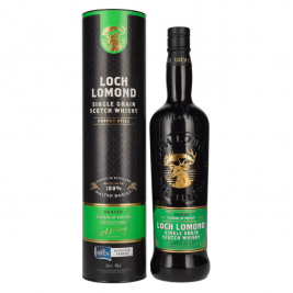 Loch Lomond PEATED Floral & Smoky Single Grain 46% Vol. 0,7l dovanų dėžutėje