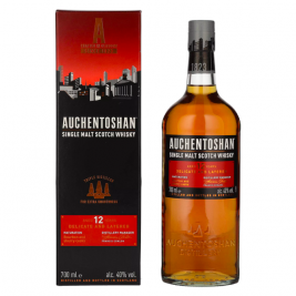 Auchentoshan 12 Years Old Single Malt Scotch Whisky 40% Vol. 0,7l dovanų dėžutėje