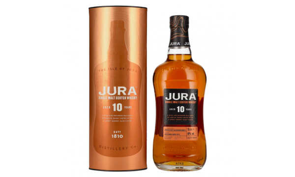 Jura 10 Years Old Single Malt Scotch Whisky 40% Vol. 0,7l dovanų dėžutėje