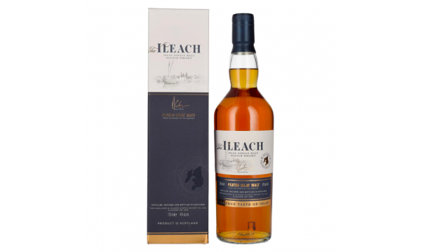 Ileach PEATED ISLAY MALT Islay Single Malt 40% Vol. 0,7l dovanų dėžutėje