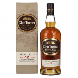 Glen Turner 12 Years Old Master Legend Single Malt Scotch Whisky 40% Vol. 0,7l  dovanų dėžutėje