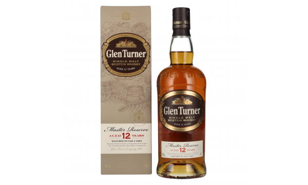 Glen Turner 12 Years Old Master Legend Single Malt Scotch Whisky 40% Vol. 0,7l  dovanų dėžutėje