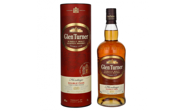 Glen Turner Heritage DOUBLE CASK Port Cask Finish 40% Vol. 0,7l dovanų dėžuteje