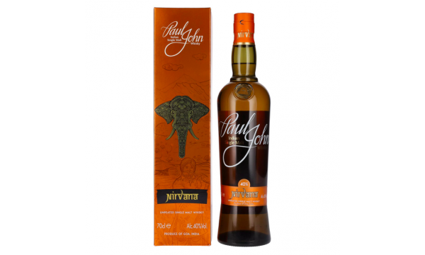 Paul John NIRVANA Indian Single Malt Whisky 40% Vol. 0,7l dovanų dėžutėje