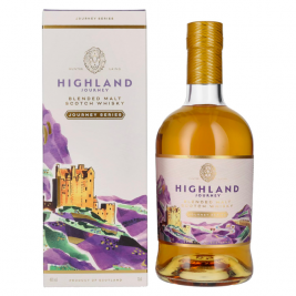 Hunter Laing HIGHLAND JOURNEY SERIES Blended Malt Scotch Whisky 46% Vol. 0,7l dovanų dėžutėje