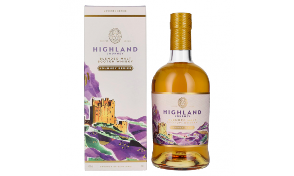 Hunter Laing HIGHLAND JOURNEY SERIES Blended Malt Scotch Whisky 46% Vol. 0,7l dovanų dėžutėje