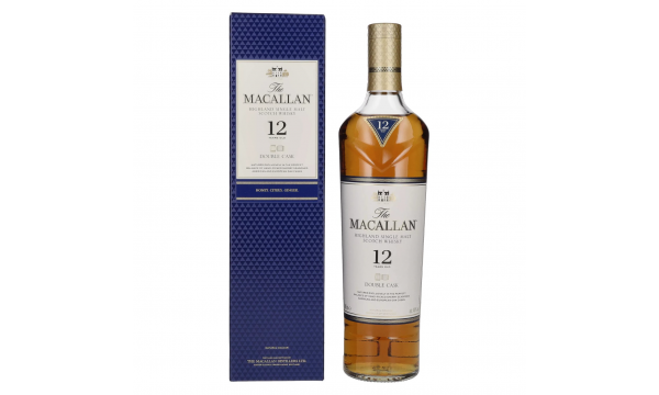 The Macallan 12 Years Old DOUBLE CASK 40% Vol. 0,7l dovanų dėžutėje