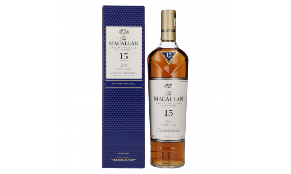 The Macallan 15 Years Old DOUBLE CASK 43% Vol. 0,7l dovanų dėžutėje