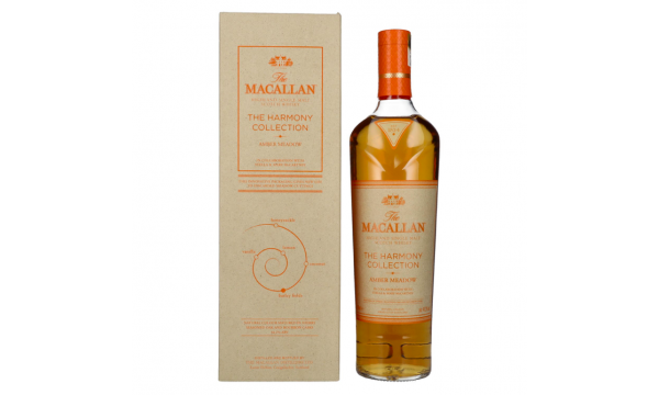 The Macallan The Harmony Collection AMBER MEADOW 44,2% Vol. 0,7l dovanų dėžutėje