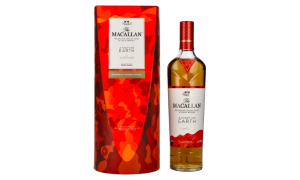 The Macallan A NIGHT ON EARTH IN SCOTLAND 2021 40% Vol. 0,7l dovanų dėžutėje