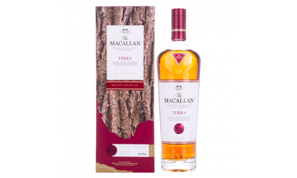 The Macallan TERRA Highland Single Malt 43,8% Vol. 0,7l dovanų dėžutėje