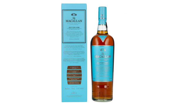 The Macallan EDITION N° 6 Highland Single Malt 48,6% Vol. 0,7l dovanų dėžutėje