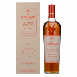 The Macallan The Harmony Collection RICH CACAO 44% Vol. 0,7l dovanų dėžutėje