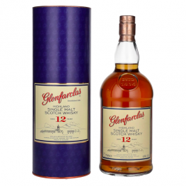 Glenfarclas 12 Years Old Highland Single Malt Scotch Whisky 43% Vol. 1l dovanų dėžutėje