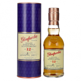 Glenfarclas 12 Years Old Highland Single Malt Scotch Whisky 43% Vol. 0,2l dovanų dėžutėje