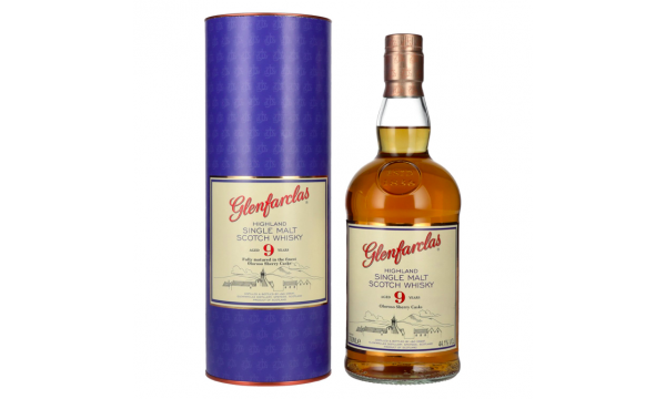 Glenfarclas 9 Years Old Oloroso Sherry Casks Highland Single Malt 44,1% Vol. 0,7l dovanų dėžutėje