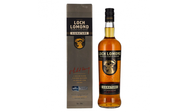 Loch Lomond SIGNATURE Blended Scotch Whisky 40% Vol. 0,7l dovanų dėžutėje