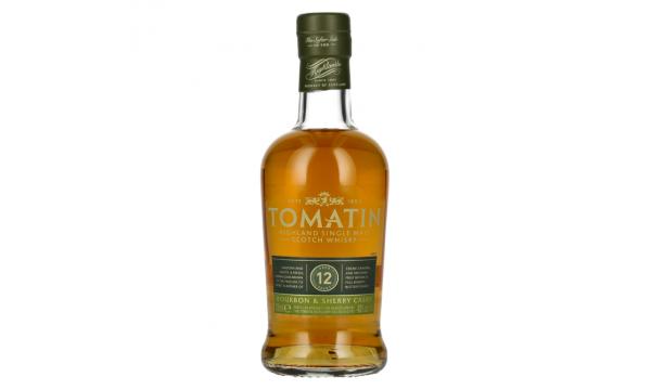 Tomatin 12 Years Old BOURBON & SHERRY CASKS 43% Vol. 0,2l