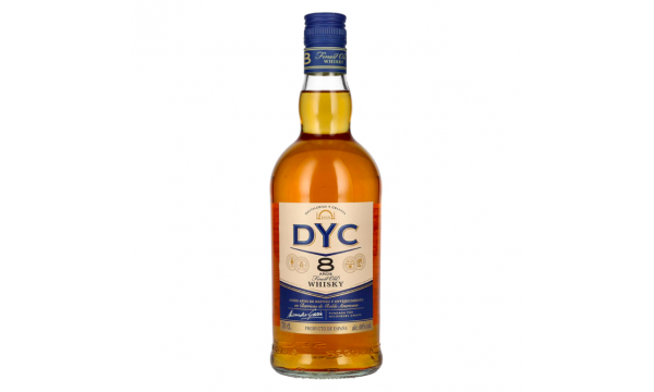 DYC Destilerias y Crianza 8 Años Finest Old Whisky 40% Vol. 0,7l