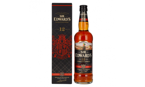 Sir Edward's 12 Years Old Blended Scotch Whisky 40% Vol. 0,7l in Giftbox