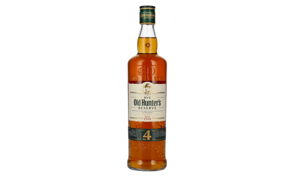 Old Hunter's No. 4 Rye Reserve Whisky 40% Vol. 0,7l