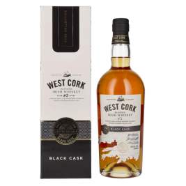 West Cork Char No. 5 Level Blended Irish Whiskey BLACK CASK Finish 40% Vol. 0,7l dovanų dėžutėje