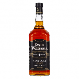 Evan Williams Kentucky Straight Bourbon Whiskey Black Label 43% Vol. 1l