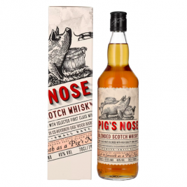 Pig's Nose Blended Scotch Whisky 40% Vol. 0,7l dovanų dėžutėje