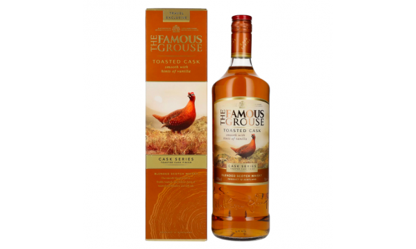 The Famous Grouse TOASTED CASK FINISH 40% Vol. 1l dovanų dežutėje