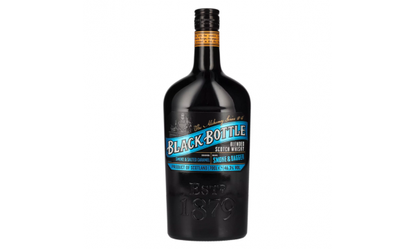 Black Bottle SMOKE & DAGGER Blended Scotch Whisky 46,3% Vol. 0,7l