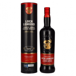 Loch Lomond SINGLE GRAIN Coffey Still Scotch Whisky 46% Vol. 0,7l vovanų dėžutėje