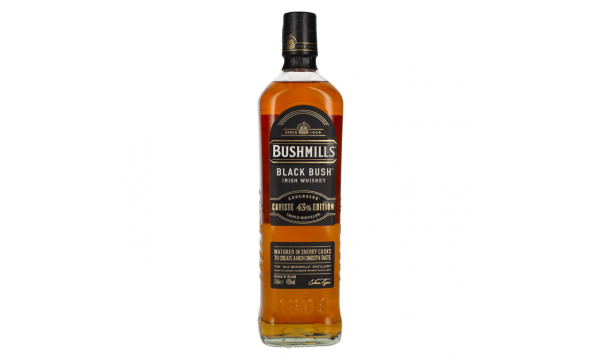 Bushmills BLACK BUSH Irish Whiskey Caviste Edition 43% Vol. 0,7l