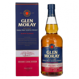 Glen Moray Elgin Classic Sherry Cask Finish 40% Vol. 0,7l dovanų dėžutėje