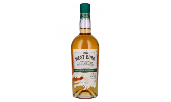 West Cork Single Malt Irish Whiskey 40% Vol. 0,7l