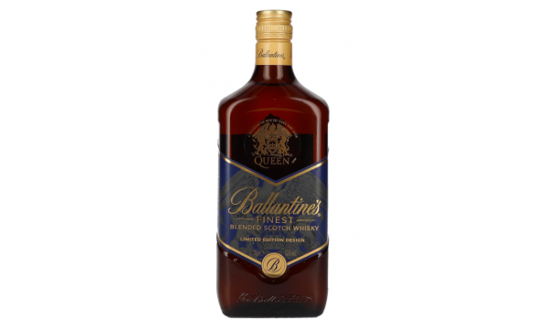 Ballantine's FINEST Blended Scotch Whisky QUEEN Limited Edition 40% Vol. 0,7l