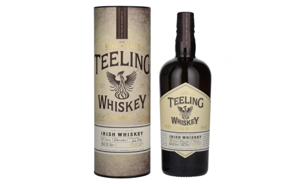 Teeling Whiskey SMALL BATCH Irish Whiskey Rum Cask 46% Vol. 0,7l dovanų dėžutėje