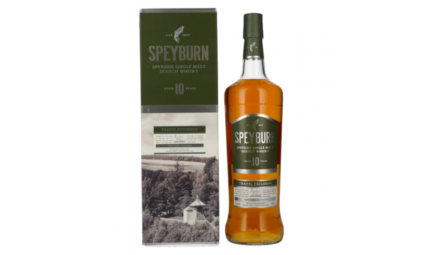 Speyburn 10 Years Old Speyside Single Malt Scotch Whisky 46% Vol. 1l dovanų dėžutėje