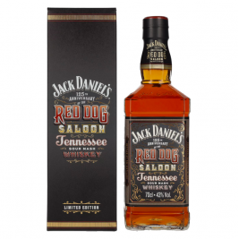 Jack Daniel's RED DOG SALOON Tennessee Whiskey 43% Vol. 0,7l dovanų dėžutėje